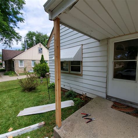 patio post repair